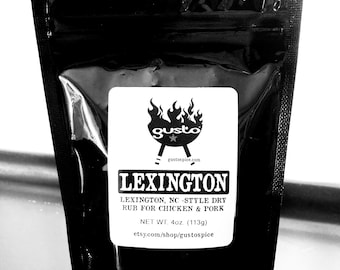Lexington NC BBQ Rub: Chicken & Pork Spices (4oz)