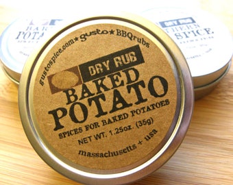Potato Spice Set: Gourmet Blends for Fries, Chips, Baked Potatoes