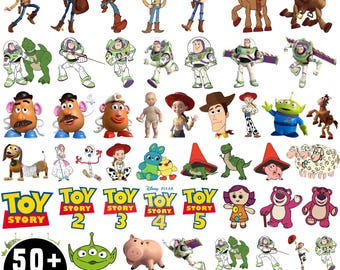 Toy Story Svg Bundle, Woody Svg, Files for Cricut, Toy Story Png, Buzz Lightyear Svg, Shirts, Digital Download, Svg Png