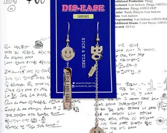 Boucles d'oreilles BTS pour le malaise