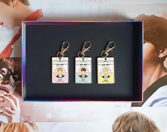 Porte-clés en métal BTS Manager