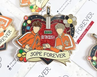 Épingle en émail Sope Forever BTS