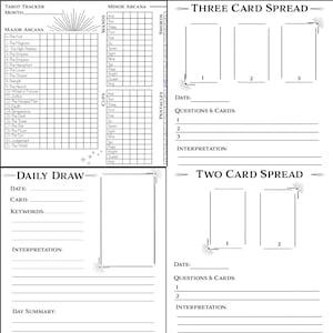 Mini Tarot Journal Bundle