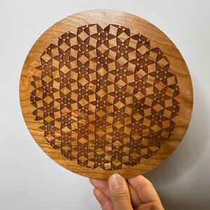 Crystal Grid - Handmade Wooden Grid