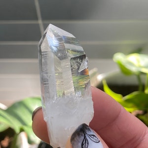 Colombian Lemurian Quartz Crystal Point - High Quality