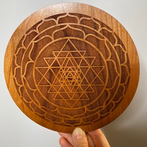 Crystal Grid - Handmade Wooden Grid