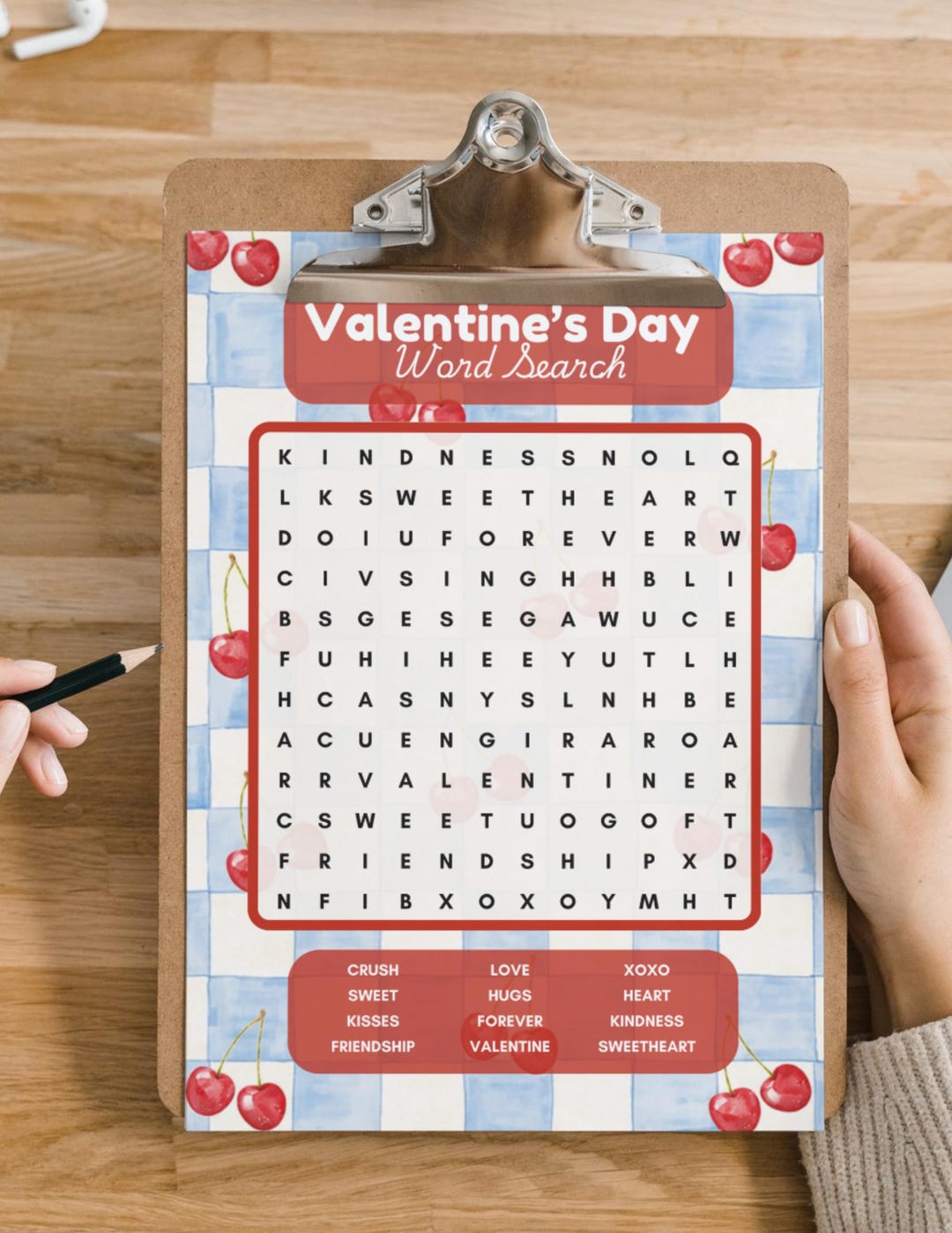 Valentines Day Word Search Printable Classroom Valentines Kids ...