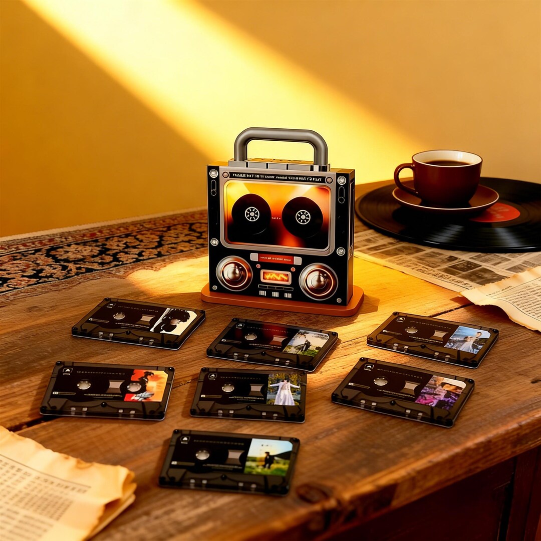 Retro Custom Song NFC Magnet | Handcrafted, Vintage Cassette Music ...