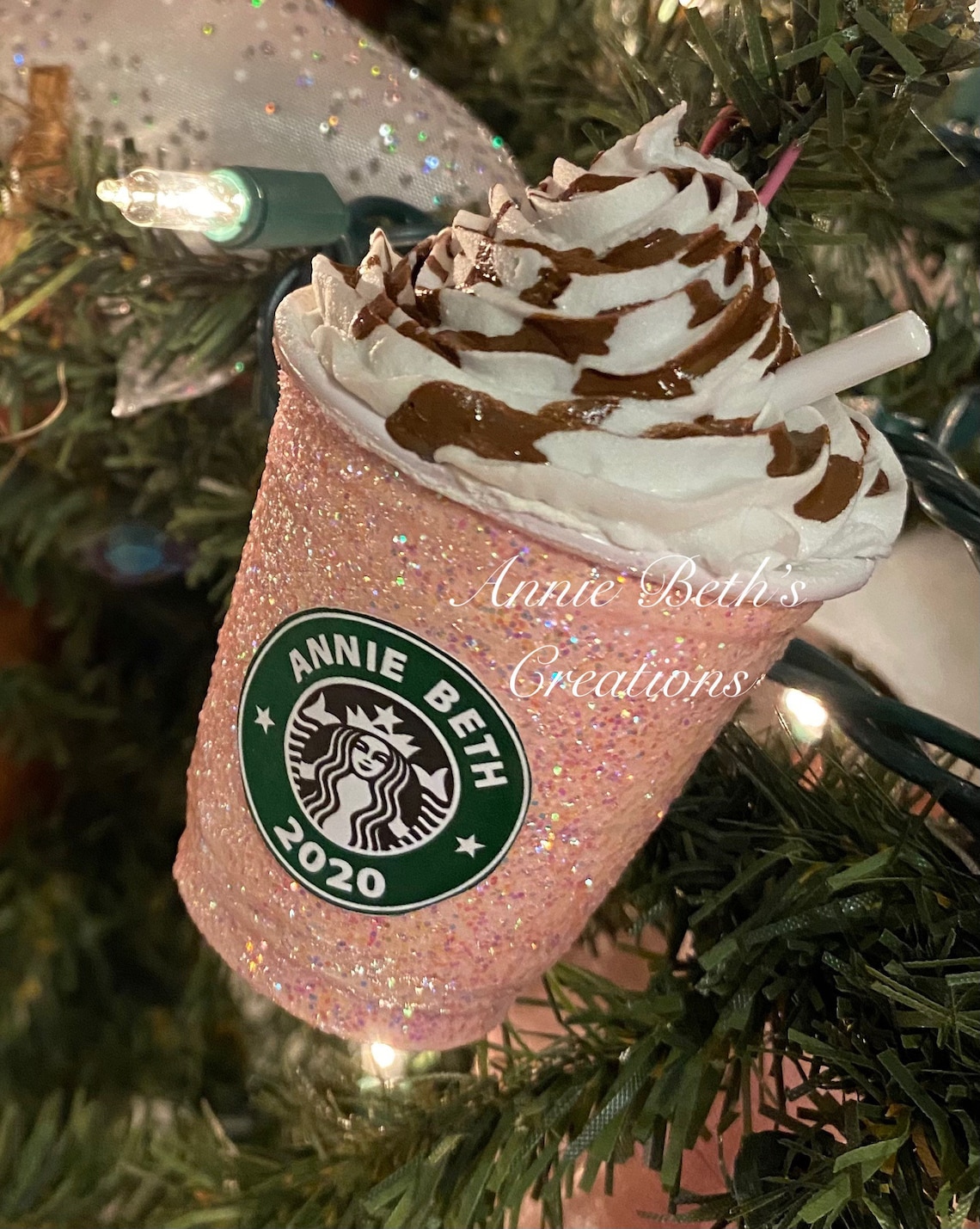 2021 PERSONALIZED Starbucks Inspired Ornament Get them Etsy