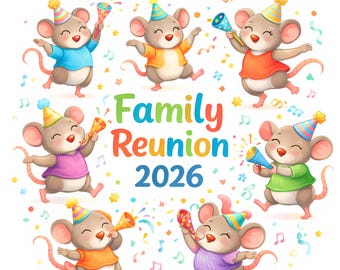 Family Reunion png 2026, family vacation png, family fun, family trip(Digital Download)