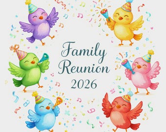 Family Reunion png 2026, family vacation png, family fun,  family holiday png ,instant download