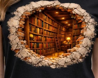 PNG for tshirt, mug,wall,Secret Library PNG Design | Book Lover Graphic |Instant download