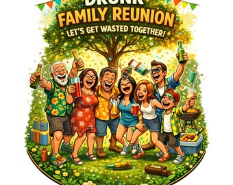 Family Reunion 2026 png, family vacation png, family fun, instant download
