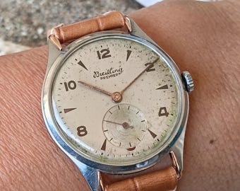 Vintage Breitling Premier Ref. 1201 Stainless Steel Watch – Heirloom Gift