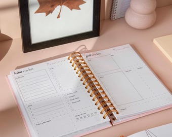 Goal Tracker Printable – Minimal Planner for Clarity, Focus & Action (A4, A5, US Letter)