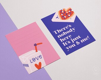 Valentine’s Postcard Voucher – Printable Experience Gift (A6)