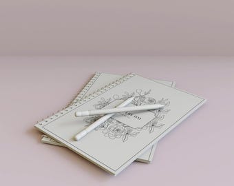 Printable Planner Bundle – Daily, Weekly, Fitness Trackers (A4, A5, US Letter) (Digital Download)