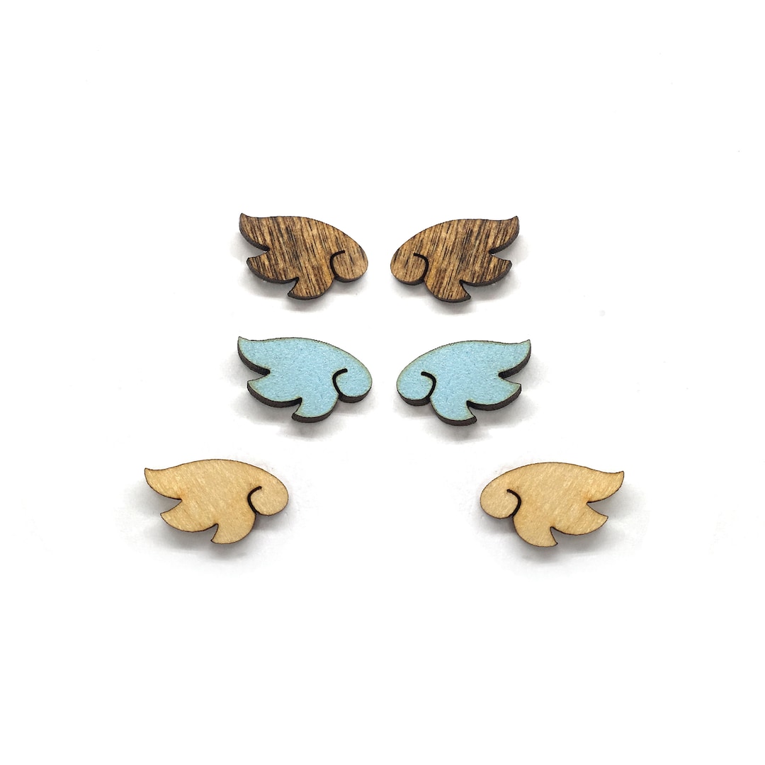 Wings Brown Earrings main image 1