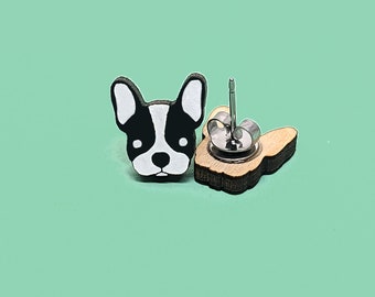 Boston Terrier Earrings | cute dog Earrings | Dog Lover Gift |Dog Gift | Birthday Gift | Dog Lover | Dog Owner Gift