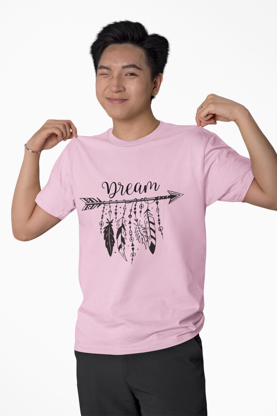 Follow Your Dreams T-Shirt | Dream Catcher Arrow Tee/Boho Arrow Native-Inspired Design