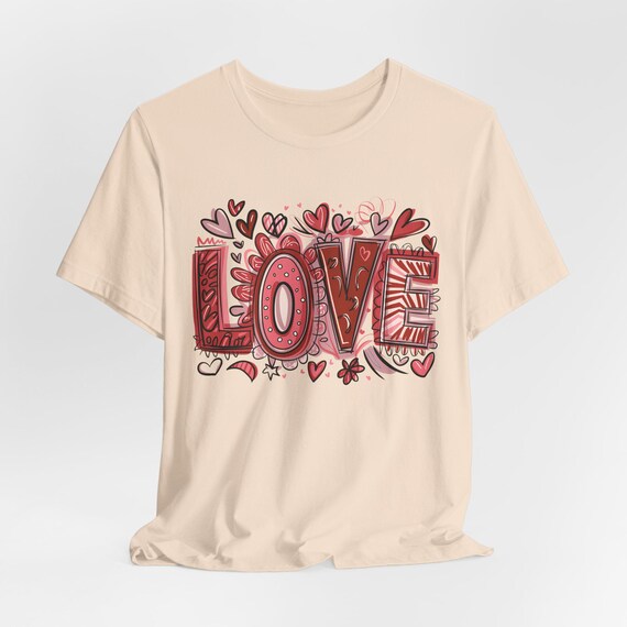 LOVE Hearts Tee | Romantic Apparel