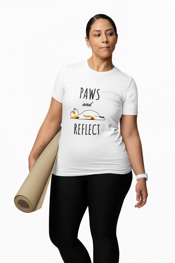 Paws and Reflect /Dog Vinyasa Pose Graphic Tee
