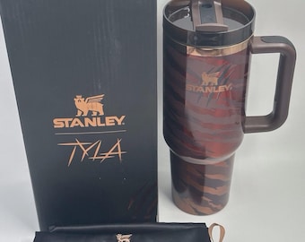 Stanley x Karol G 40 oz Tumbler, Floral Design, Viral Cup, Gift for her