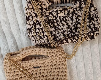 Sac en crochet – sac personnalisé