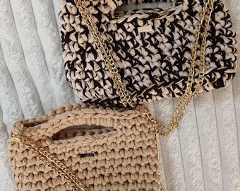 Sac en crochet – sac personnalisé