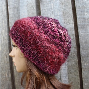 Hand Knit colorful warm  Beanie - Stylish Winter Accessory