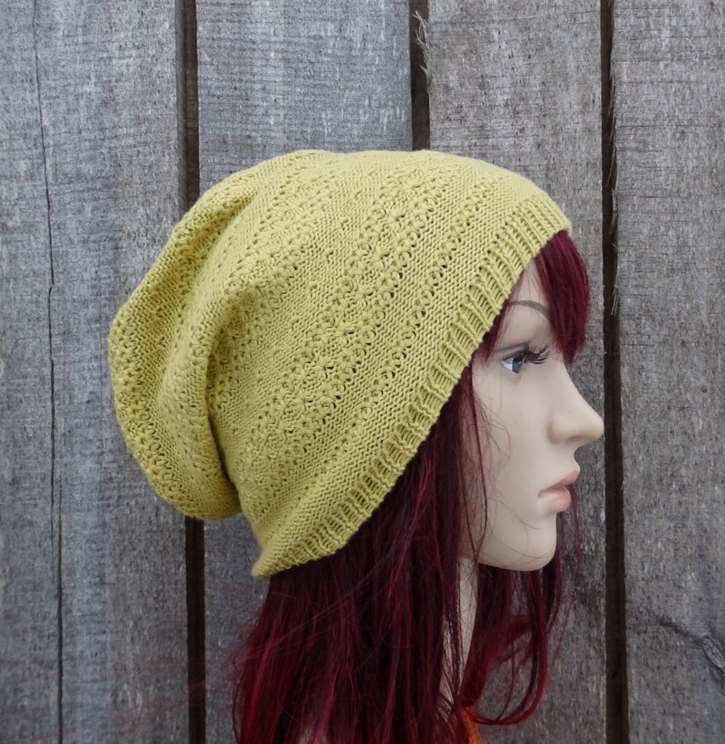 Knitted cotton summer beanie, cotton hat knit cap image 7