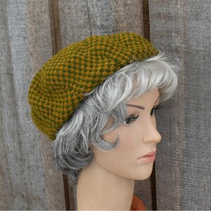 Handmade 100% Latvian Wool Beret Hat - Unlined Autumn/Winter Cap