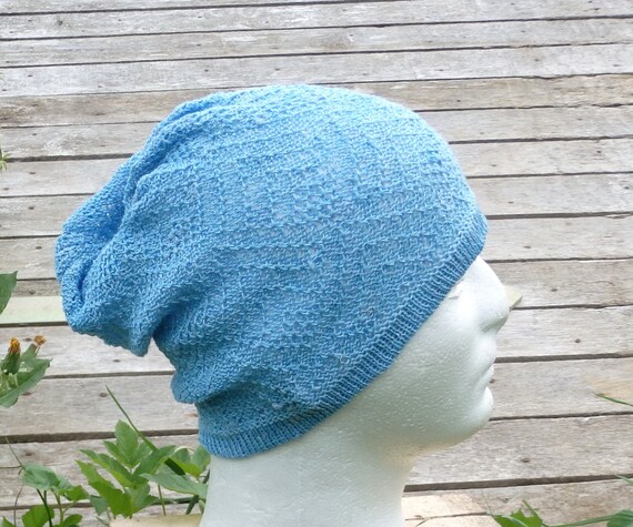 linen knit cap