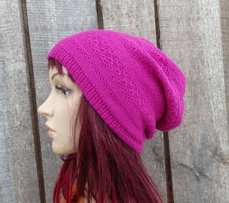 Knitted cotton summer beanie, cotton hat knit cap image 4