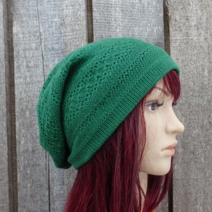Knitted cotton summer beanie, cotton hat knit cap image 5