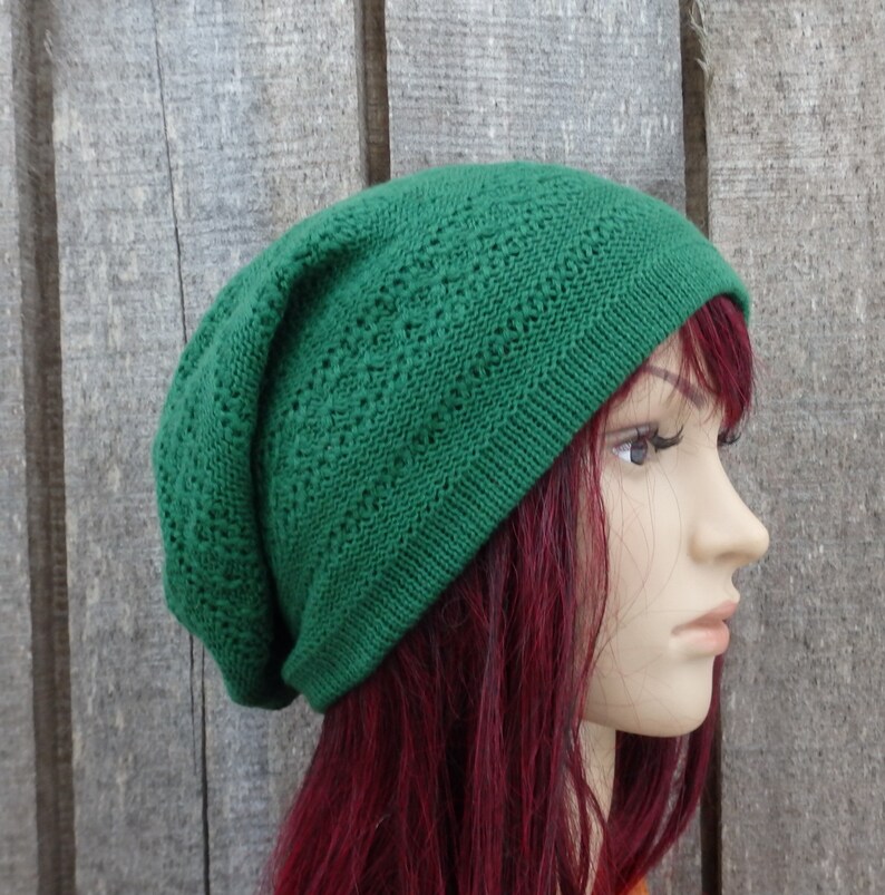 Knitted cotton summer beanie, cotton hat knit cap image 5