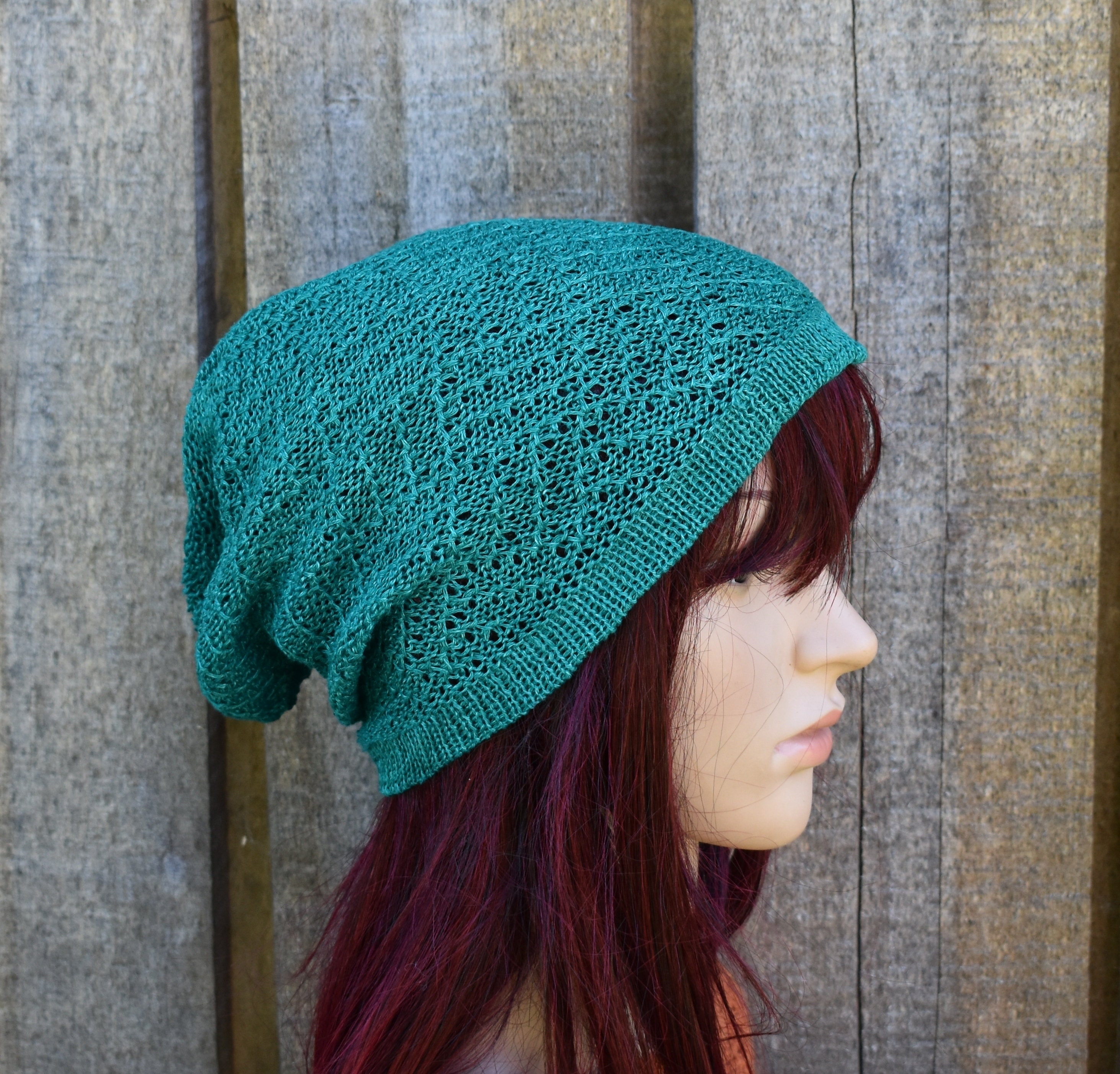 Hat, knit linen hat, knitted summer beanie, natural linen cap, knitting light weight hat, women tam, flax sun hat,casual summer slouch hat