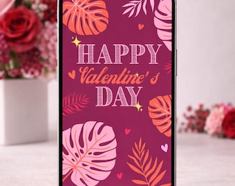 Biglietto Digitale San Valentino – Valentine’s Day Card Immagine Fissa – Printable Romantico – Download Immediato