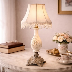 Porcelain Angel Lamp - Etsy