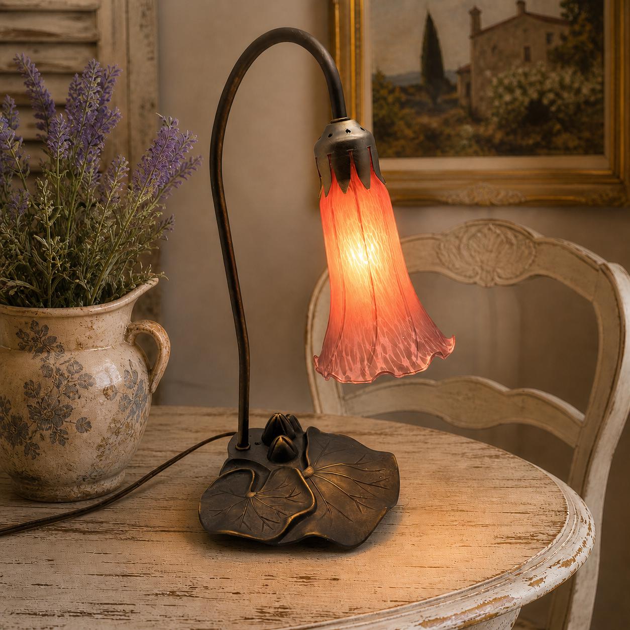 Tiffanys Lily Lamp - Etsy