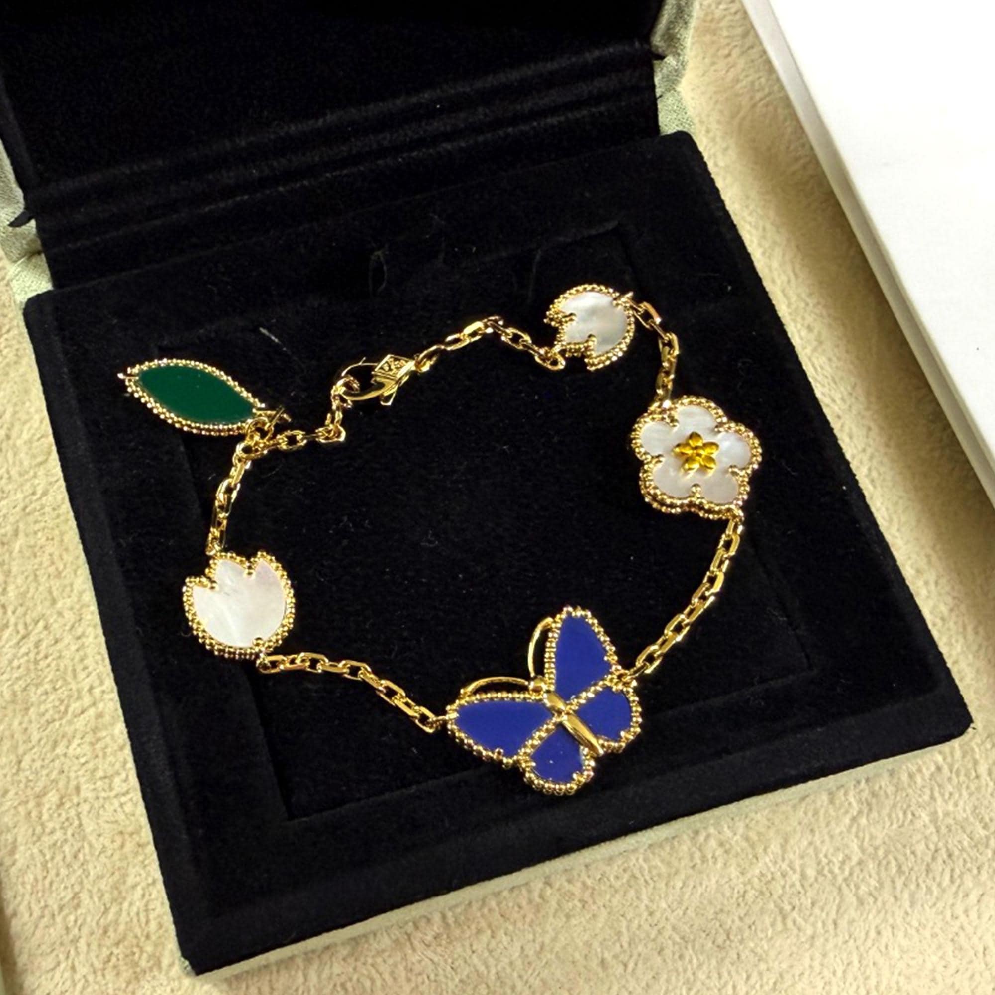 Van Cleef Butterfly Bracelet - Etsy