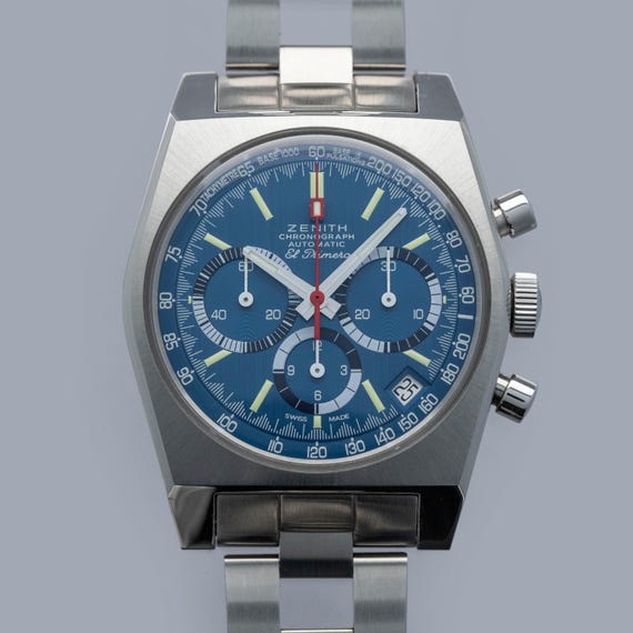 watchRefurbishZenith 'cover Girl' A3818 Revolution & The Rake