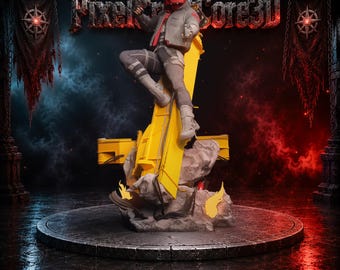 Red Hood - Antihero Inspired STL Statue | High Detail 3D Print File | Digital Download