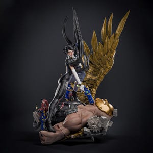 Bayonetta STL | Fullsize + Bust | 1:6 Scale 3D Print Digital STL File
