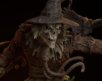 Scarecrow - Villain STL File