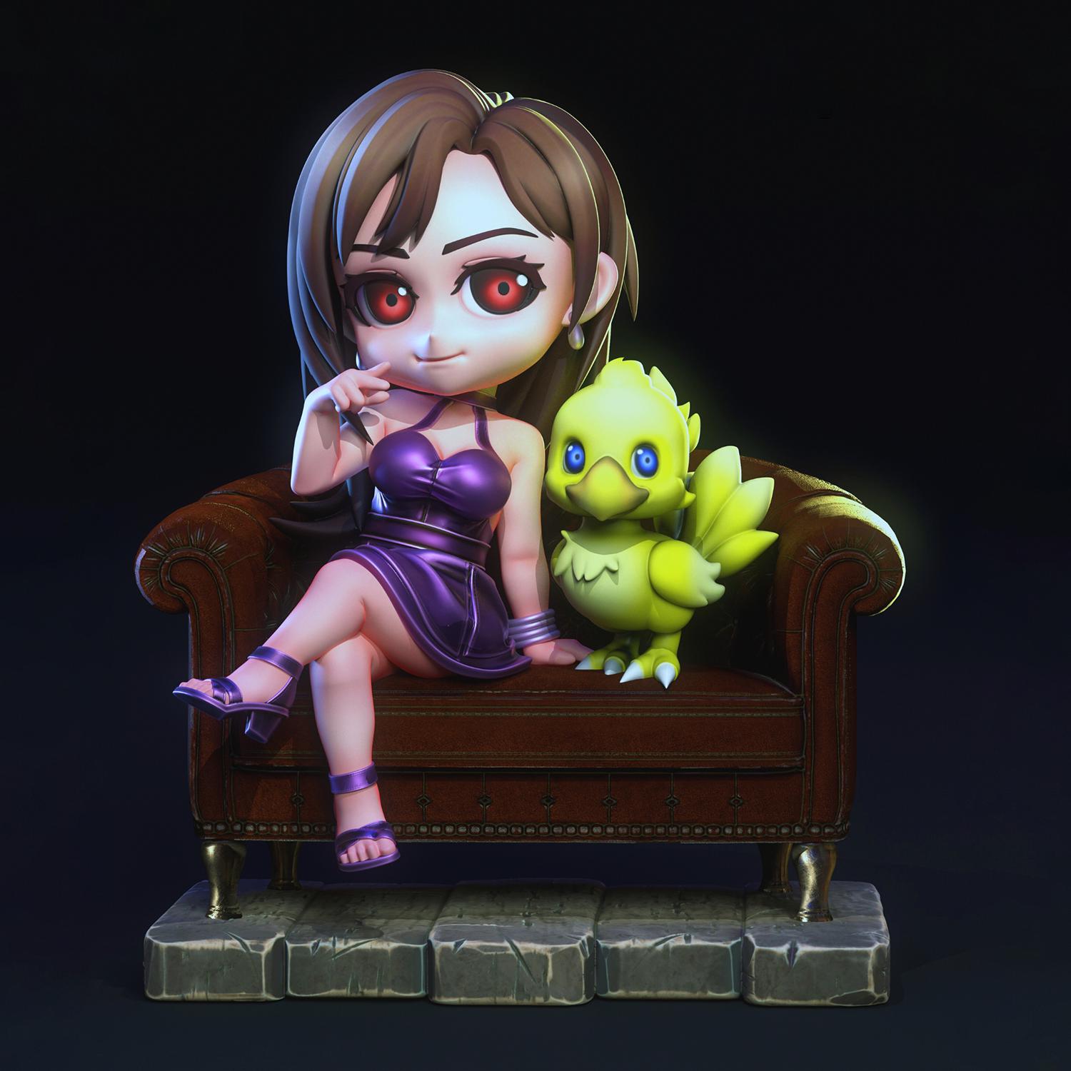 humping sex dolls Green Leaf Studio Tifa Lockhart main image 1