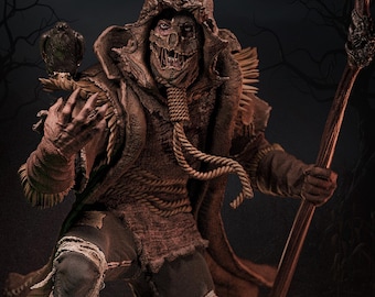 Scarecrow - Villain STL File ( Statue + Bust )