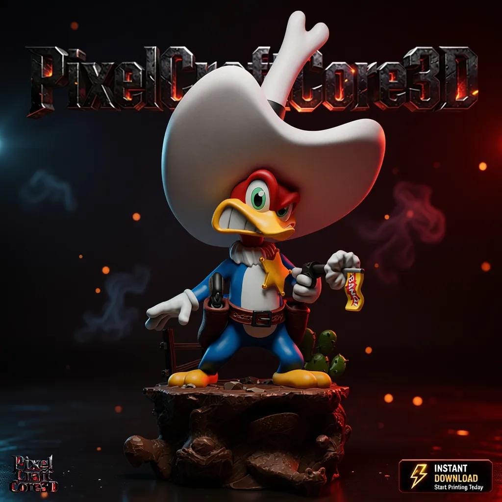 Woody woodpecker toy - Etsy 日本