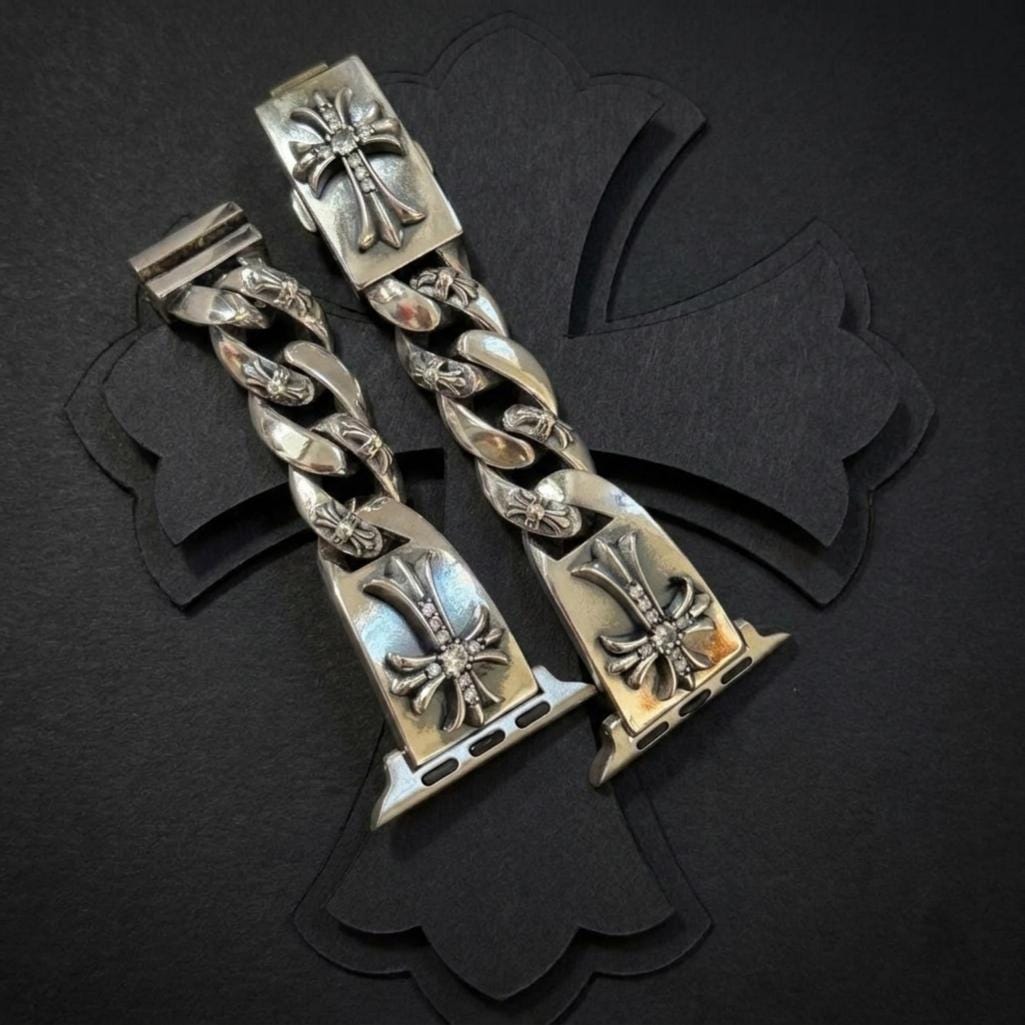 Chrome hearts apple watch band - Etsy 日本