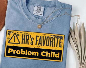 Camiseta Comfort Colors de Recursos Humanos con diseño de violación de RRHH, regalo para profesionales de RRHH, estampado humorístico para la oficina.